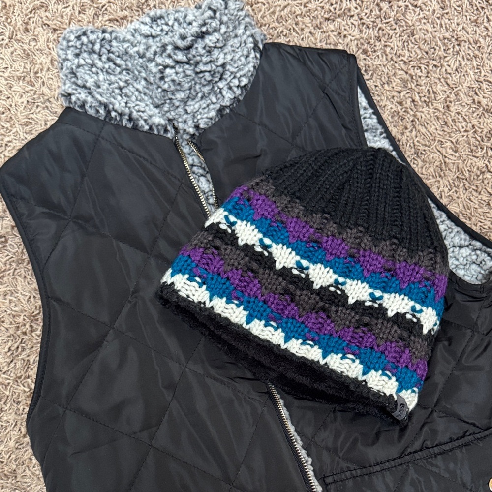 Fleece Lined Knit Beanie